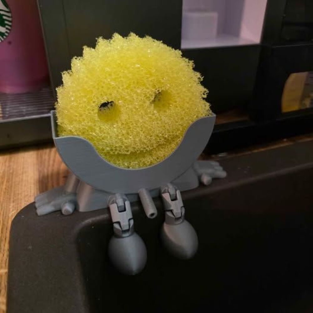 Scrub daddy sponge holder
